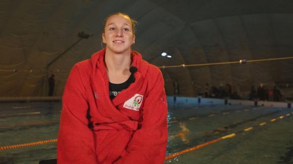 Verrasztó Evelyn Európa-bajnok úszó